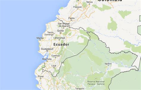 Cuenca Ecuador Mapa Politico