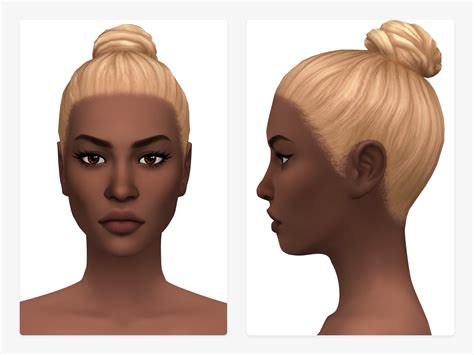 Ndidi A Sims 4 Cc Hair For Kids Vrogue
