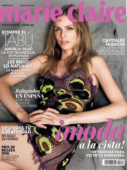 Transgender Model Andreja Pejic Lands Her First Magazine Cover As A