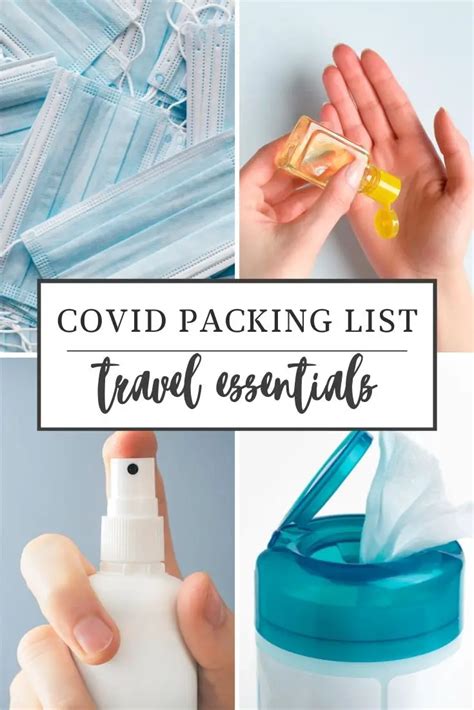 COVID Travel Packing List Quick And Easy Essentials