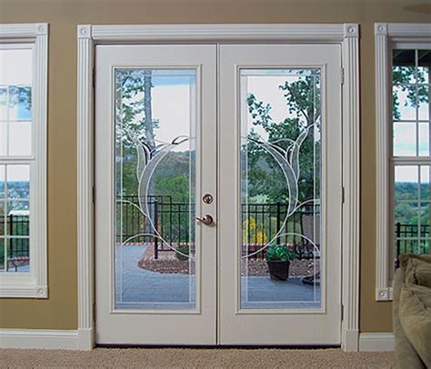 Patio Doors Backyard French Outswing With Screens Decors The Exterior