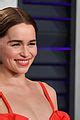 Brie Larson Emilia Clarke Change Into Red For Vanity Fair Oscar Party Photo