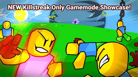 New Killstreak Only Gamemode Showcase Roblox Slap Battles Youtube