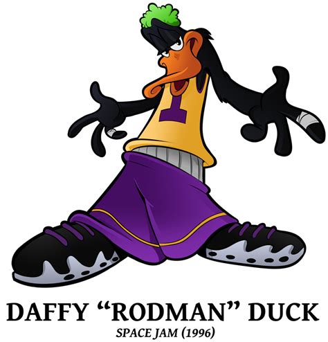 Draft 2018 Special Daffy Rodman Duck By Boskocomicartist On Deviantart