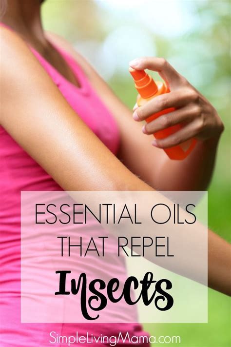 If Youre Wondering What Essential Oils Repel Insects This Is A Good Place To Start These