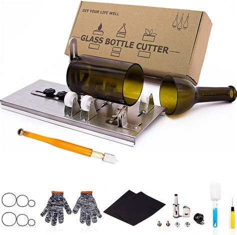 Glass Bottle Cutter Upgraded Bottle Cutting Tool Kit Diy Machine For Cutting Wine Beer