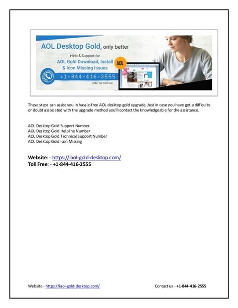 Aol Desktop Gold Update For Windows 10 1 844 416 2555