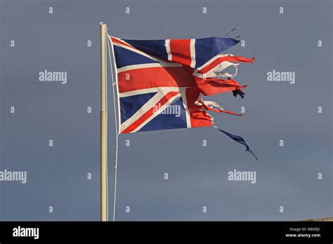 Flag Uk Torn High Resolution Stock Photography And Images Alamy
