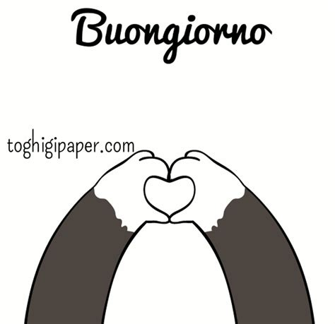 Two Hands Making A Heart Shape With The Word Buongigono