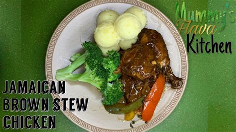 authentic brown stew chicken jamaican recipes how to cut clean and wash a whole chicken