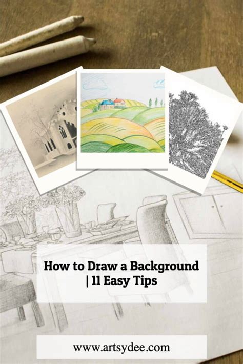 How To Draw A Background 11 Easy Tips For Beginners Artsydee