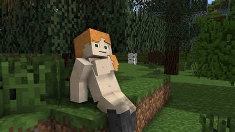 Rule 34 3d Alex Minecraft Cubic Breasts Green Eyes Minecraft Red