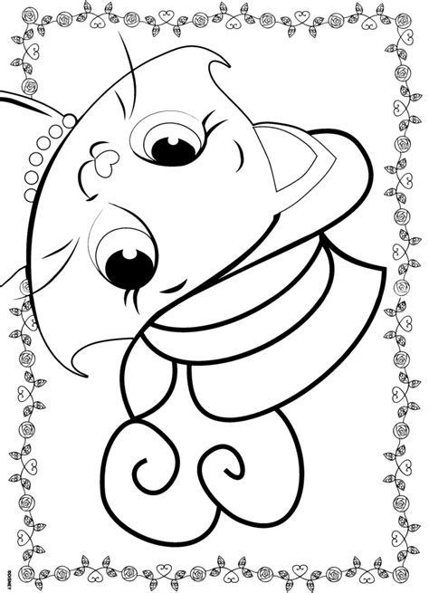 Contributes to a better handwriting 5 you need help to color this two cats and a heart coloring page? Marie Cat Coloring Pages - Coloring Home