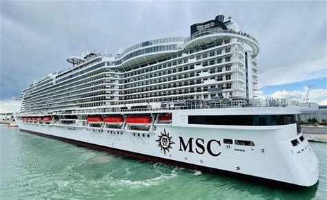 Vessel Review Msc Seashore Msc Cruises Takes Delivery Of Largest