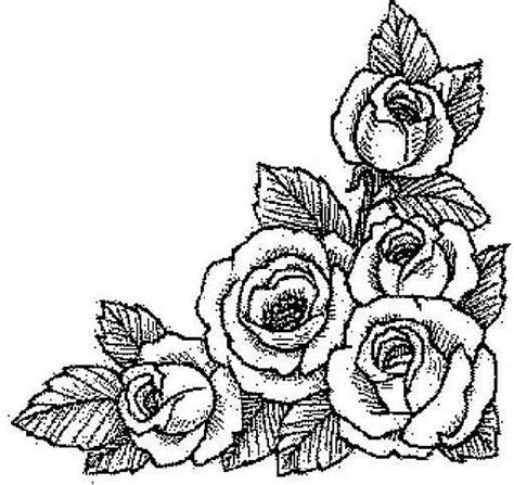 Dibujos de ramo de flores para colorear