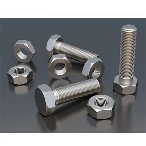 Round Stainless Steel 316l Bolts For Construction At Rs 10piece In Mumbai