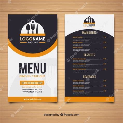 restaurant menu vectors   psd files