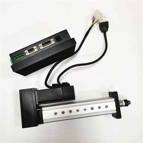 V Ac Linear Actuator Mm With Plc Control China Linear Servo Actuator And Servo Motor