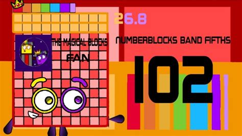 Numberblocks Band Fifths 102 Youtube