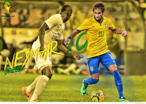 2015 Fifa Brazil Neymar 3d Wallpapers Wallpaper Cave