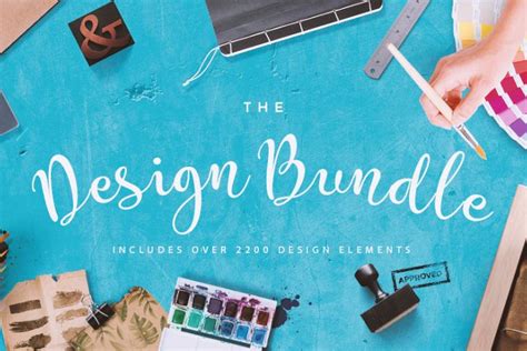 Premium Graphic Design Elements | Design Bundles