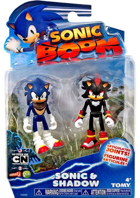 Sonic The Hedgehog Sonic Boom Sonic Shadow 3 Action Figure 2 Pack Tomy