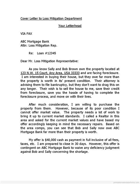 Waiver of late tax payment / filing penalty. Loss Mitigation Specialist Cover Letter (EXAMPLE BLANK ...