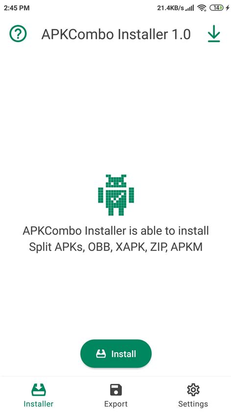 Apkcombo Installer