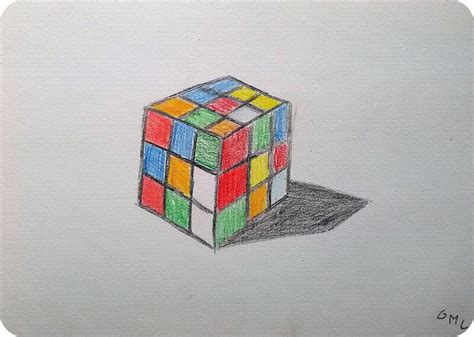 Plan de dessin 2d (en haut) et cube de dessin 3d (en bas) les coordonnées du cube de dessin sont exprimées sous la forme (x,y,z). Mickaëlle Delamé: Peindre un rubik's cube © pour mieux ...