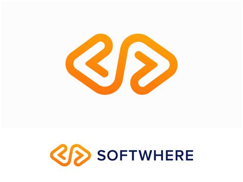 Softwhere Approved Logo Design For Software Company Logo Design Set