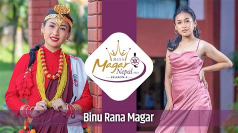 Miss Magar Nepal 2023 Binu Rana Magar Youtube
