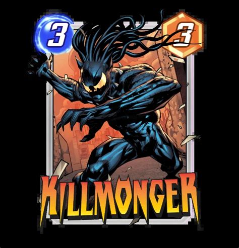 Killmonger Marvel Snap Card Database
