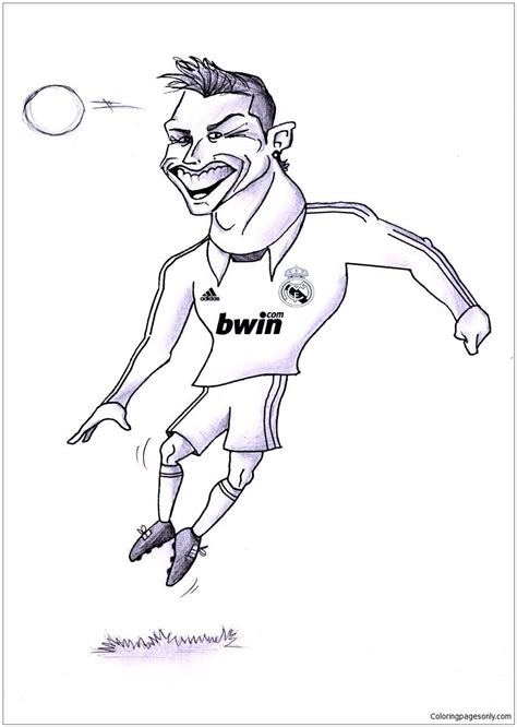 1000x1379 part coloring pages for kids. Cristiano Ronaldo-image 11 Coloring Pages - Soccer Players ...
