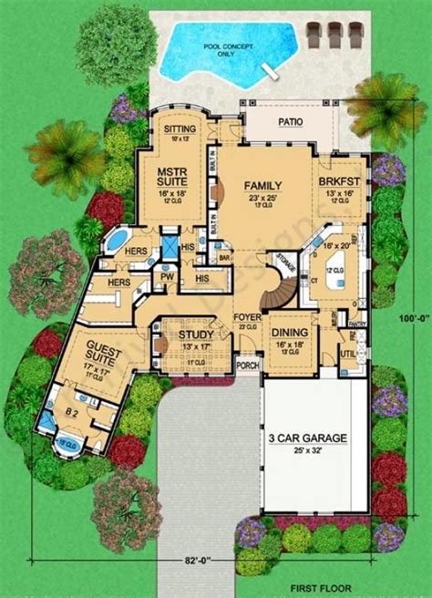 Pine Forest House Plan Forest House Plans Forest House House Plans