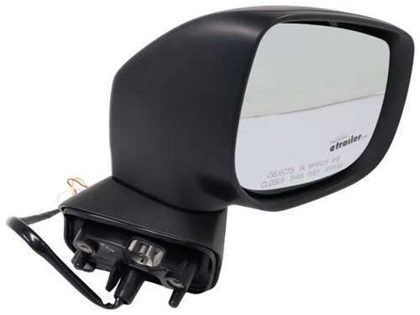 2021 Subaru Forester K Source Replacement Side Mirror Electric Black Passenger Side