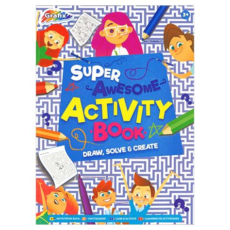 Wholesale Grafix Kids Super Awesome Activity Books Homeware Essentials