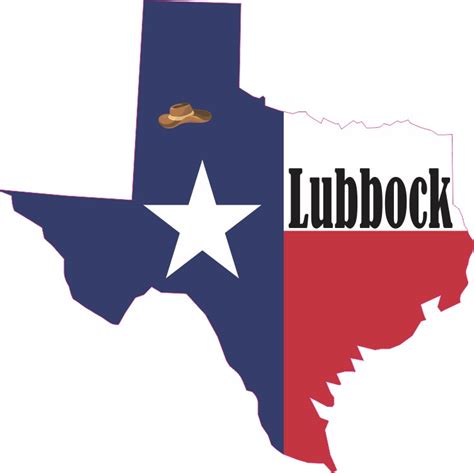 5in X 5in Die Cut Texas Flag Lubbock Sticker Stickertalk