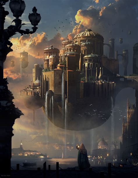 Constructions Du Futur Fantasy Concept Art Fantasy Castle Fantasy