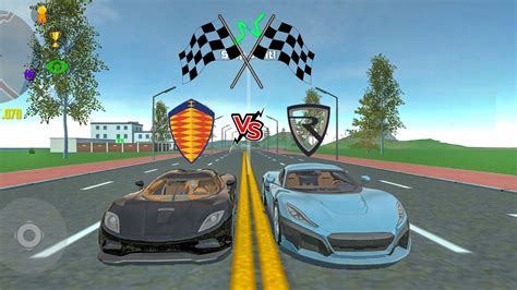 Car Simulator 2 Rimac Vs Koenigsegg C Two Vs Agera Raceandtop Speed