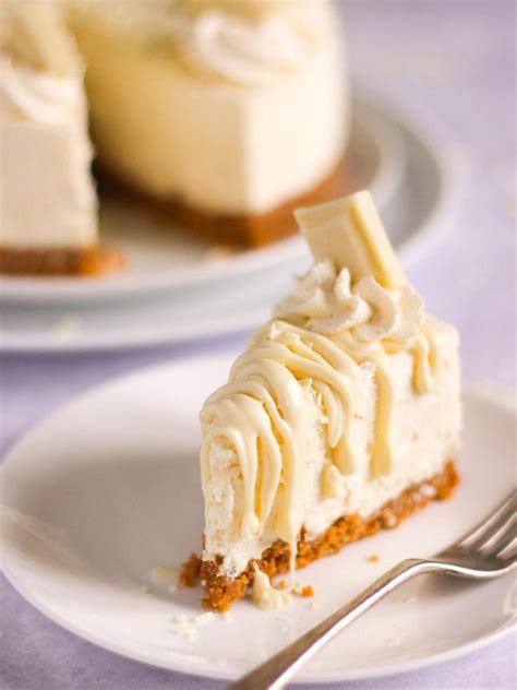 White Chocolate Cheesecake A No Bake Easy Recipe