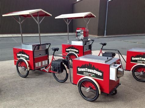 Hot Dogs Or Pop Corn Cargo Bike Food Truck Design Bike Food