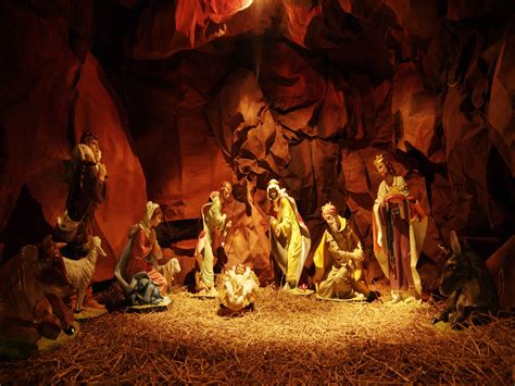 Free Christmas Nativity Wallpapers Wallpaper Cave