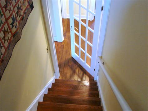 Standard interior doors are 32 inches. Custom Comforts: Project 2 ~ Refinishing the Stairs | Attic master bedroom, Basement bedrooms ...
