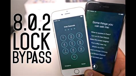 How To Bypass Ios 802 Lockscreen And Access Iphone 6 Plus 6 5s 5c 5