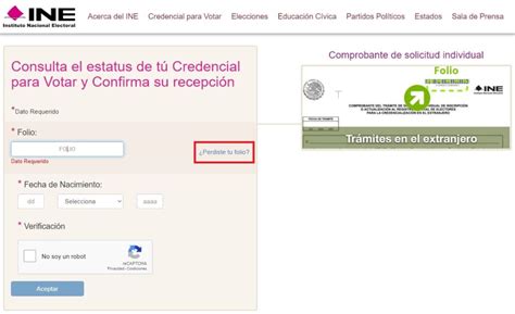 ¿cómo Saber Cuál Es El Número De Folio Del Ine 【2024