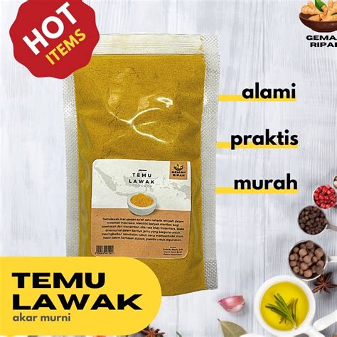 Jual Temulawak Bubuk Ground Java Turmeric Rempah Jsr 100 Premium