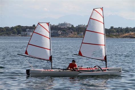 Rowboat That Can Sail Built From Plans Rowcruiser Angus Rowboats