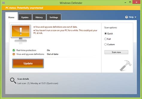 Microsofts windows defender comes built into windows 7 as a free spyware and virus protection security software. FIX Virus And Spyware Definitions Couldn't Be Updated In ...