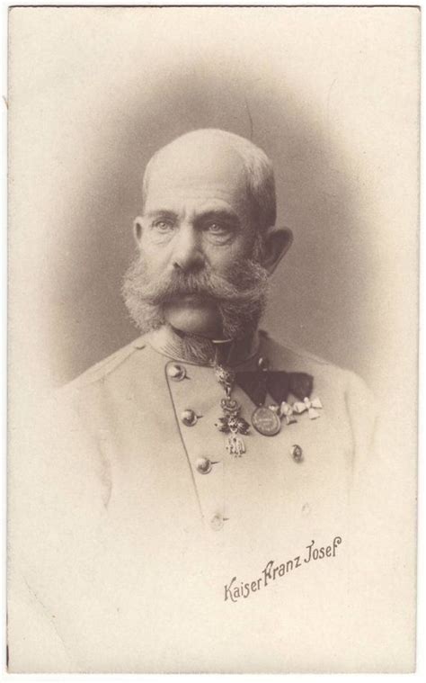 Austrian Postcard Portrait Of Emperor Franz Joseph I Antique Vict