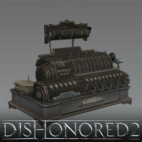 Dishonored 2 Props Adrien Thierry On Artstation At